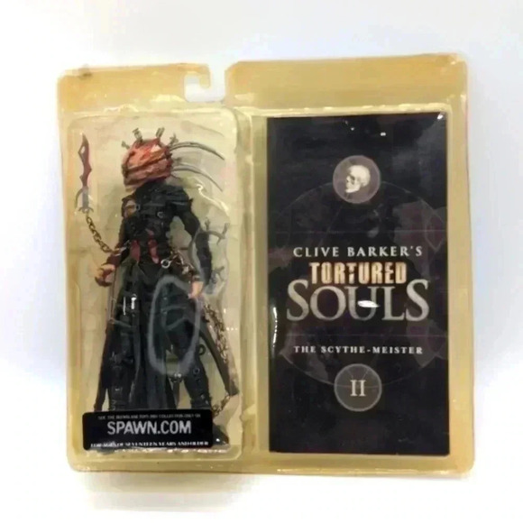 Signed Clive Barker Tortured Souls action figure 2 The Scythe Master - Picture 1 of 7
